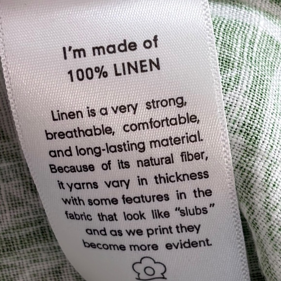 Farm Rio NWT Green Floral Tapestry Linen Midi Dress Size XL - Picture 8 of 10